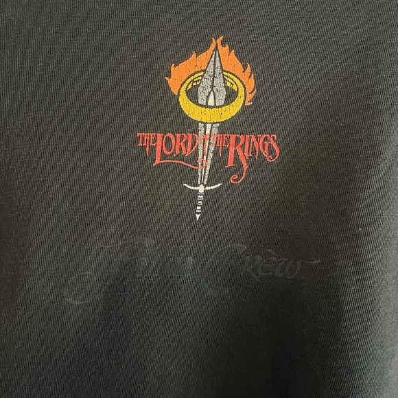 vintage lord of the rings film crew verses tee 🔥 💍 - Picture 4 of 11